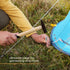 50 Weed Membrane Pegs with Tool
