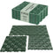 Interlocking Garden Tiles 9 Pack Green