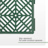Interlocking Garden Tiles 9 Pack Green