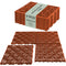 Interlocking Garden Tiles 9 Pack Terracotta