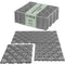 Interlocking Garden Tiles 9 Pack Grey