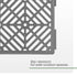 Interlocking Garden Tiles 9 Pack Grey
