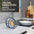 Compact Kitchen Lid Stand with Non-Slip Base