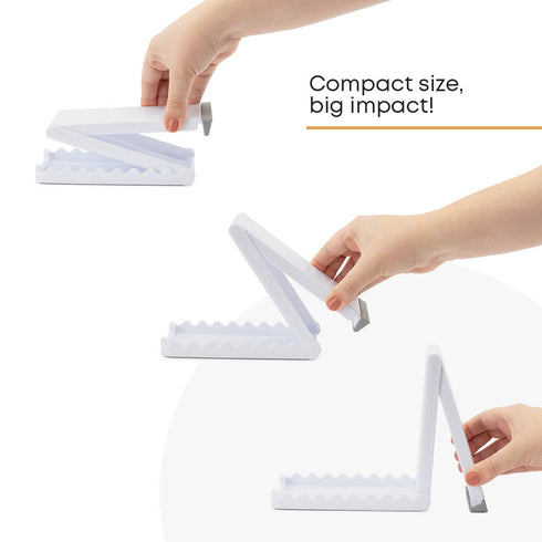 Compact Kitchen Lid Stand with Non-Slip Base
