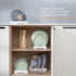 Kitchen Pan Lid Holder Organiser with Adjustable Dividers