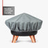 Round Fire Pit Cover - Grey