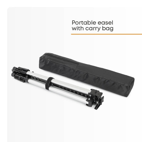 Portable Telescopic Art Easel for Canvas 160cm with Carry Bag