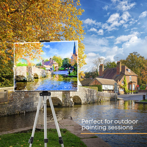 Portable Telescopic Art Easel for Canvas 160cm with Carry Bag