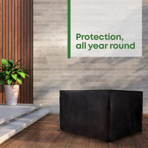 Waterproof Rattan Furniture Cover - Black