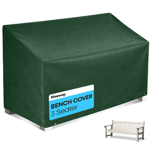 3 Seater Bench Cover - Green