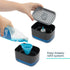 3-in-1 Soap Dispenser with Sponge Holder – Black