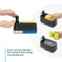 2-in-1 Soap Dispenser with Sponge Holder – Black
