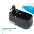 2-in-1 Soap Dispenser with Sponge Holder – Black