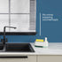 2-in-1 Soap Dispenser & Sink Organiser with Sponge Holder – White