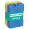 LIVIVO Freezer Block Set 5 Pack 200g - Assorted Colours BPA Free Reusable Ice Packs