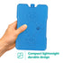LIVIVO Freezer Block Set 5 Pack 200g - Blue BPA Free Reusable Ice Packs