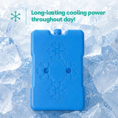 LIVIVO Freezer Block Set 5 Pack 200g - Blue BPA Free Reusable Ice Packs