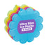 LIVIVO Freezer Block Set 4 Pack - 110g BPA Free, Reusable Ice Packs - Sunflower Shape