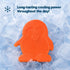 LIVIVO Freezer Block Set 4 Pack - 120g BPA Free, Reusable Ice Packs - Penguin Shape