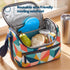 LIVIVO Freezer Block Set 4 Pack - 120g BPA Free, Reusable Ice Packs - Penguin Shape
