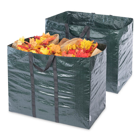 150L Reusable Garden Waste Bags Set of 2