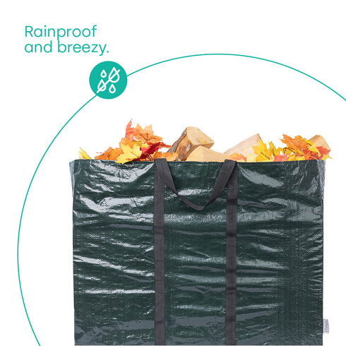 150L Reusable Garden Waste Bags Set of 2