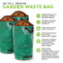 120L 3pc Reusable Garden Waste Bags
