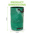 120L 3pc Reusable Garden Waste Bags