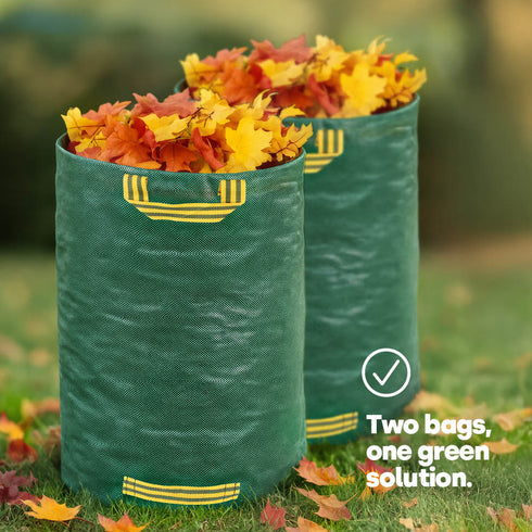 Livivo Premium Garden Bags 120L - Set of 2