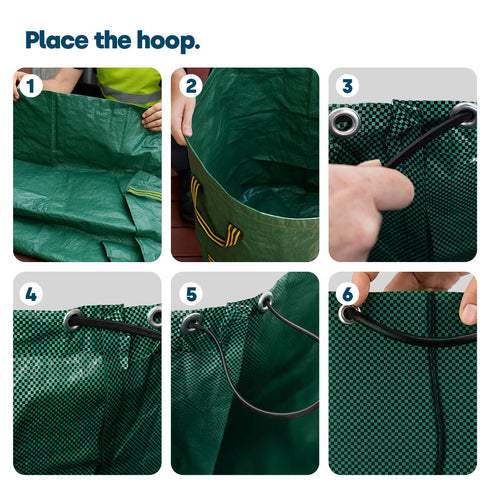 Livivo Premium Garden Bags 120L - Set of 2