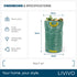 Livivo Premium Garden Bags 120L - Set of 2