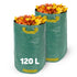Livivo Premium Garden Bags 120L - Set of 2