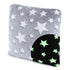 Starry Night Glow in the Dark Cushion - Grey