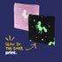 Unicorn Glow in the Dark Cushion - Pink