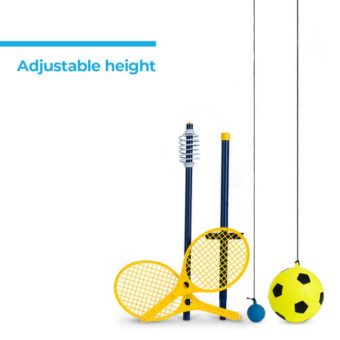 2-in-1 Swingball: Football & Tennis