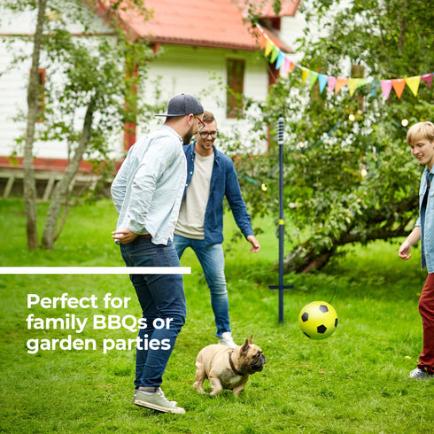 2-in-1 Swingball: Football & Tennis