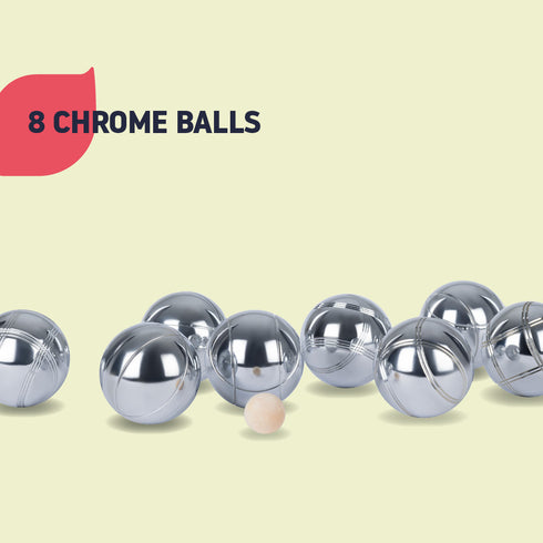 Metal Boules 8 Piece Set with Carry Case