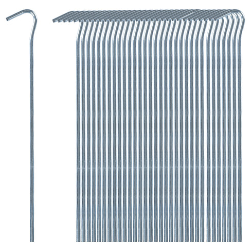 50 Tent Ground Pegs - Green