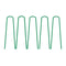 50 U-Shape Ground Pegs - Green