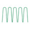 50 U-Shape Ground Pegs - Green