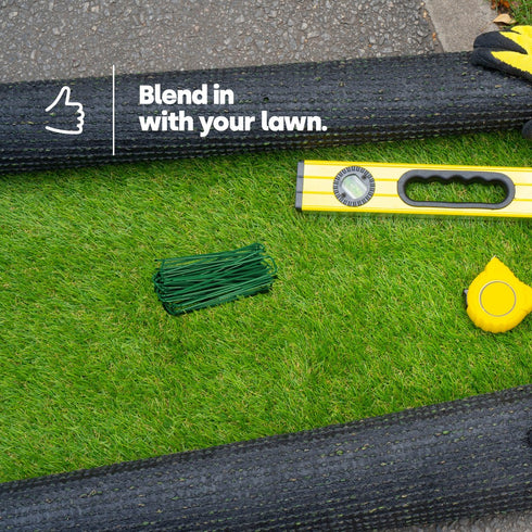 50 U-Shape Ground Pegs - Green