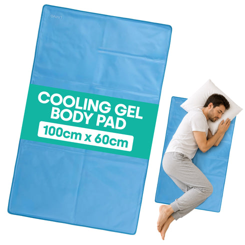 Livivo Cooling Gel Pillow Pad - Self-Cooling Insert for Hot Nights - Body Pad