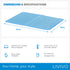 Livivo Cooling Gel Pillow Pad - Self-Cooling Insert for Hot Nights - Pillow 2 Pack