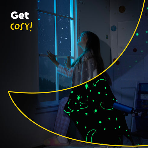 MoonGlow in the Dark Blanket - Grey