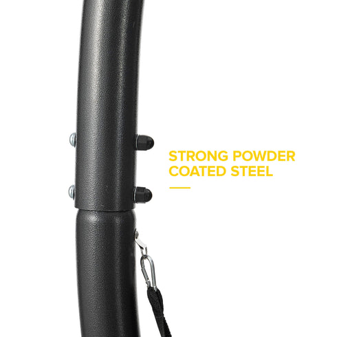 Luna Hanging Folding Egg Chair - Grey