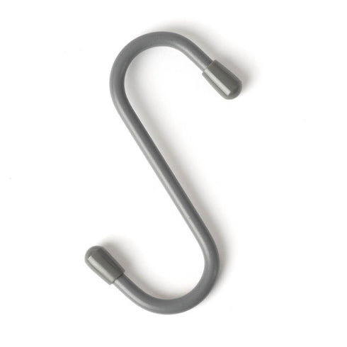 5PC Hanging 'S' Hooks - Grey