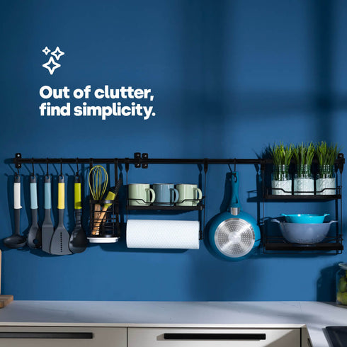 Hanging Dish Drainer - Black