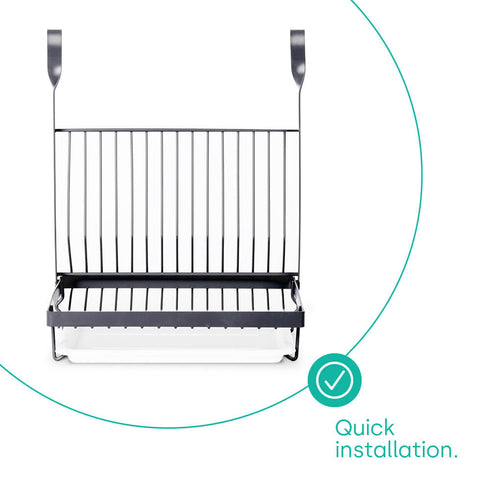 Hanging Dish Drainer - Black