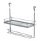 Kitchen Roll Holder with Shelf - Grey