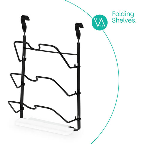 Saucepan Lid Rack - Black